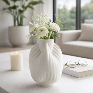 ZANECREST IVORY VASE 10 (IN) 6
