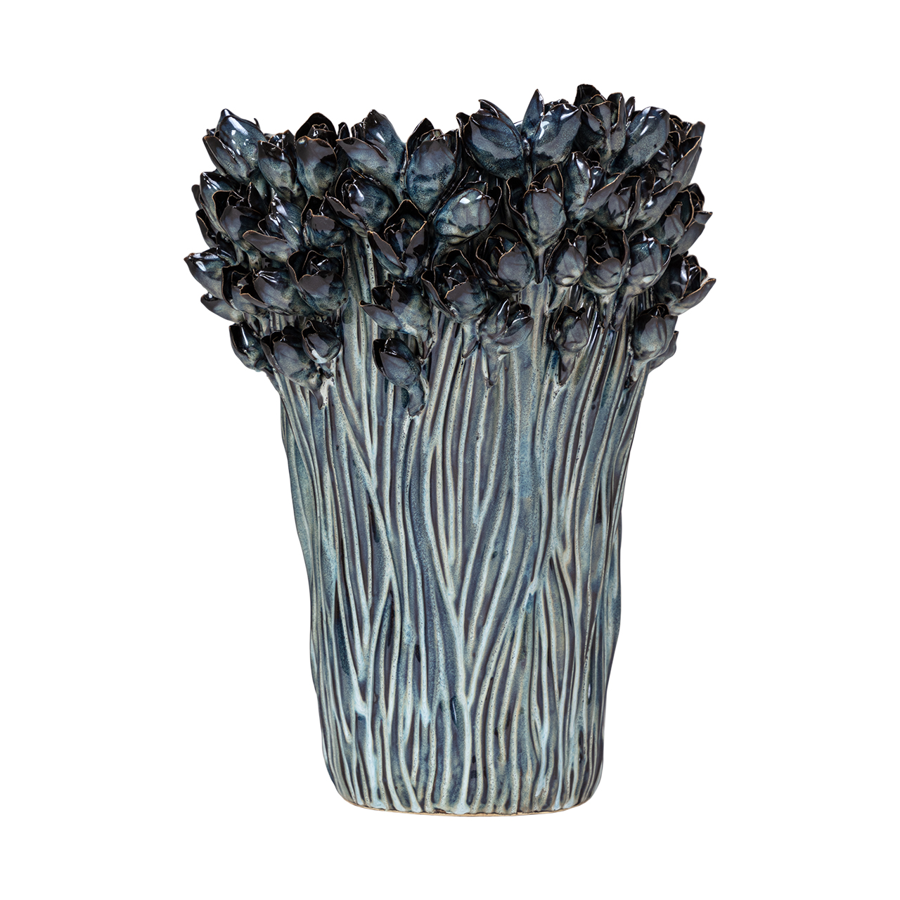 Arlen Azure Tall Vase 4