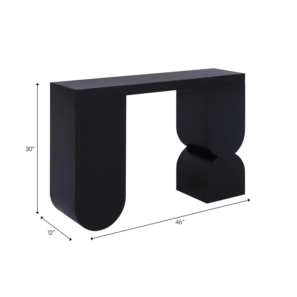 DOYLESTONE BLACK CONSOLE 46 (IN)
