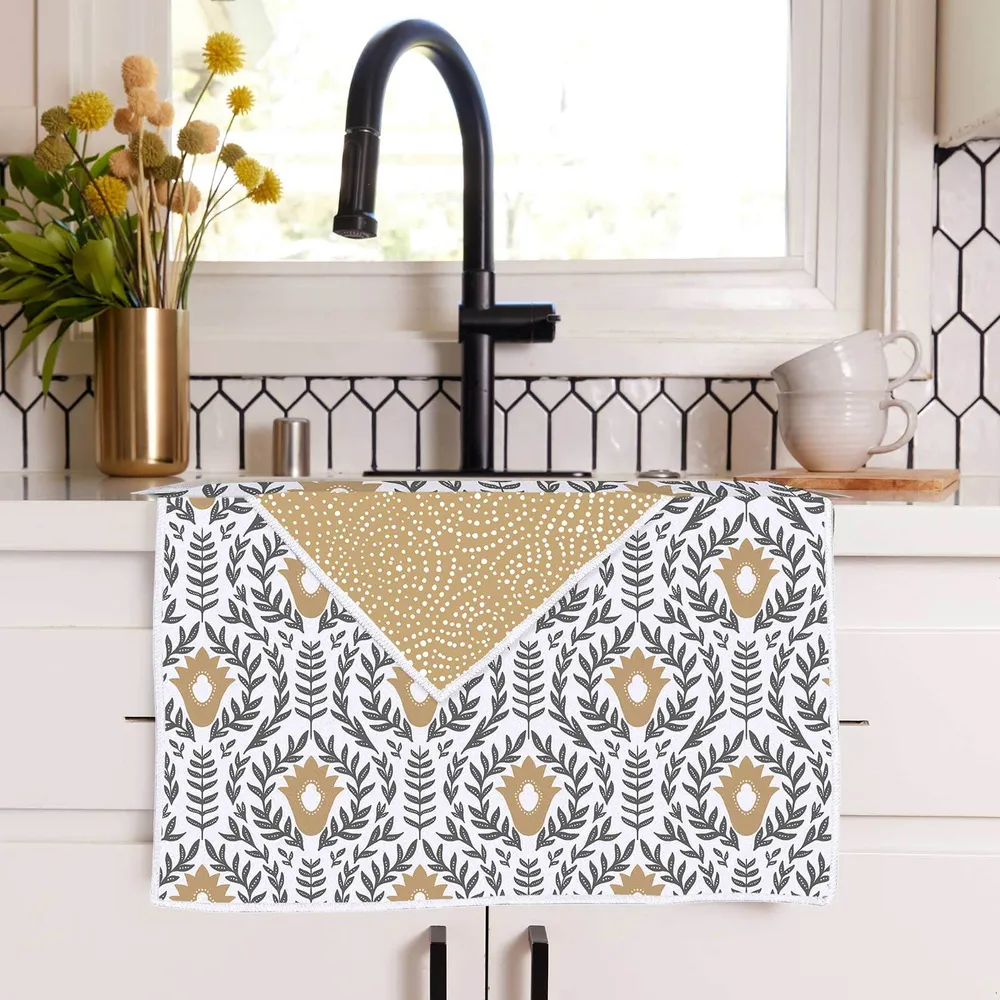 Unity Tan Eco Kitchen Tea Towel