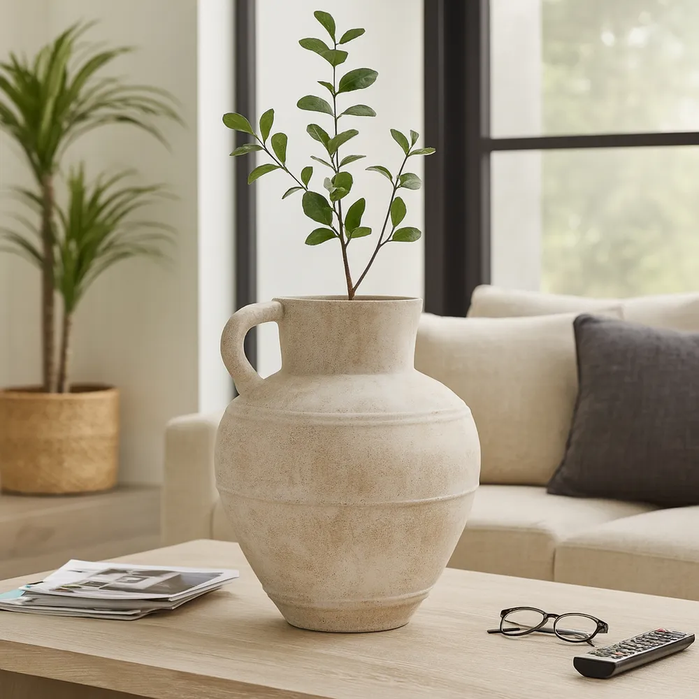 DAMIENPORT IVORY VASE 22 (IN)
