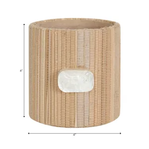 ELMGROVE TAN PENCIL CUP 4 (IN) 10
