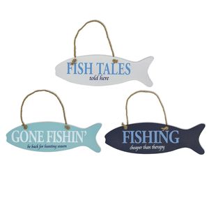 12" FISH SIGN 3-ASST 1