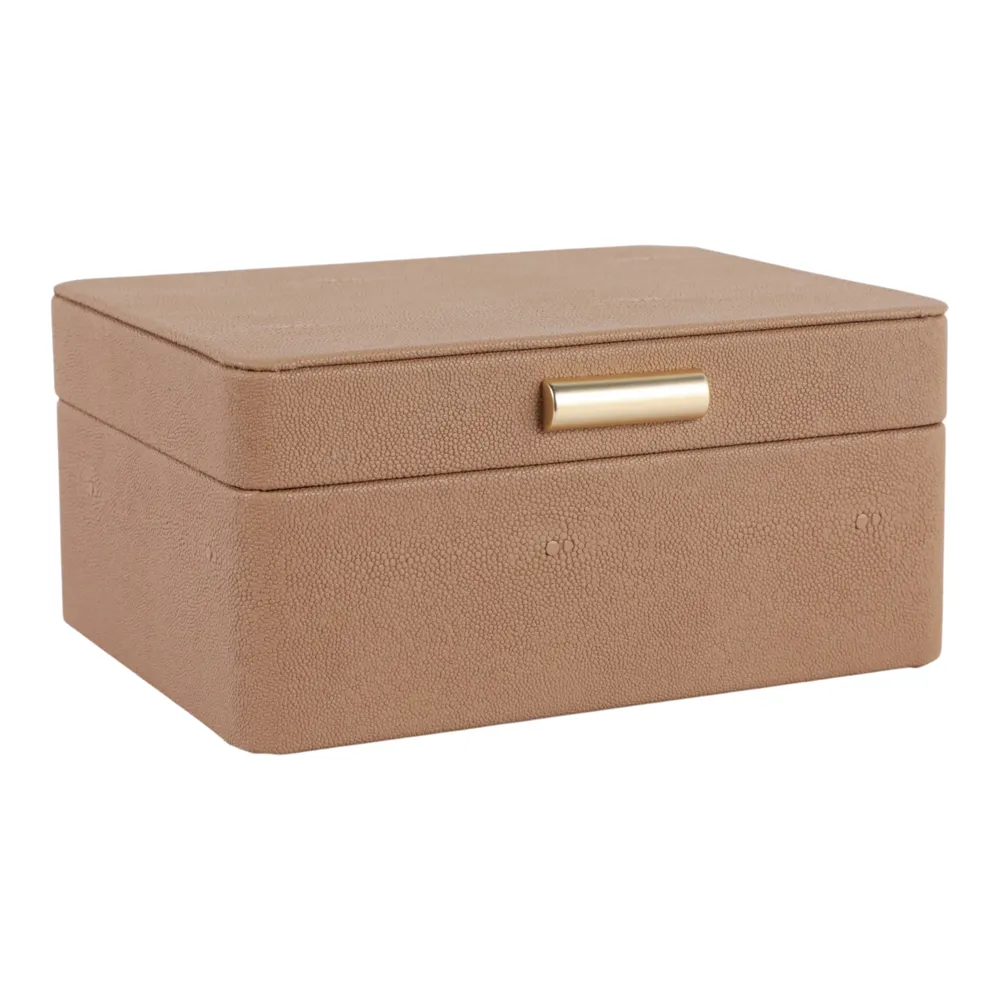 WADEWICK TAN JEWELRY BOX 5 (IN)