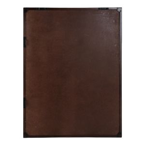 29X22" PAPER MACHE WALL ART, BLACK/DARK BROWN 7