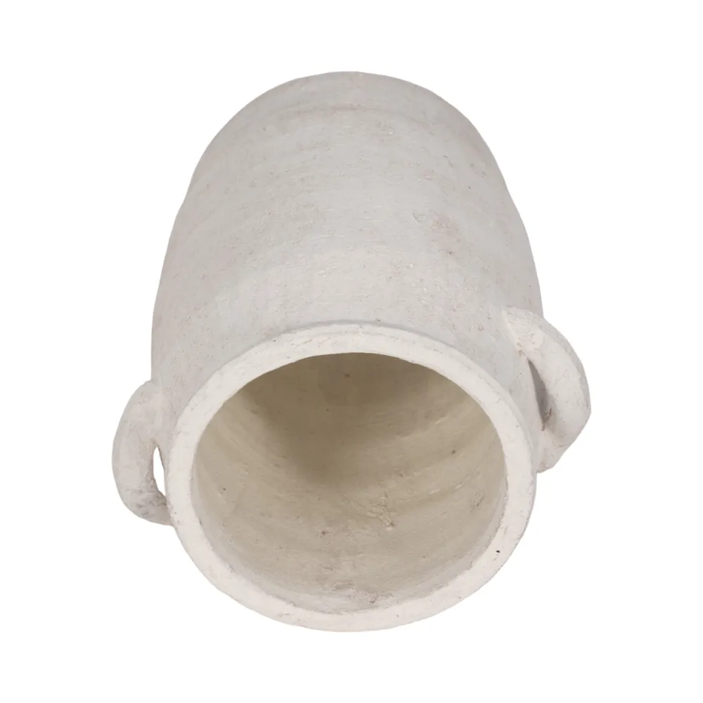 FRAZERCROSS WHITE VASE 8 (IN)