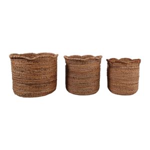 ALTONHOLM SET OF 3 BROWN BASKETS 18 (IN) 1