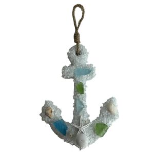 6-3/4" ANCHOR WITH SEAGLASS 1
