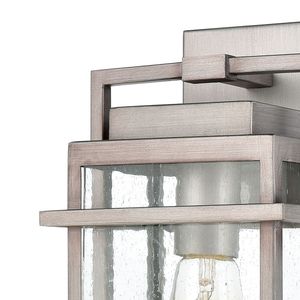 Breckenridge 13'' High 1-Light Outdoor Sconce - Weathered Zinc 3