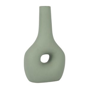 HORTONCROSS GREEN VASE 9 (IN) 4