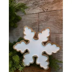 Snowflake Tray 10.4x10.4in 1