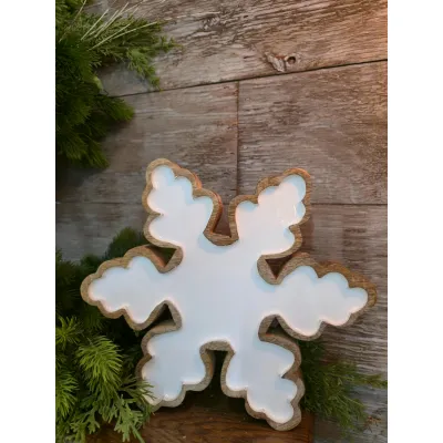 Snowflake Tray 10.4x10.4in