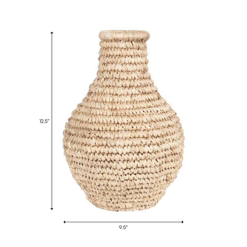 SLATERWOOD TAN VASE 13 (IN)