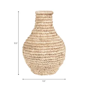 SLATERWOOD TAN VASE 13 (IN) 9