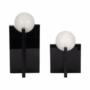 RYELAKE SET OF 2 BLACK DECOR 13 (IN) 1