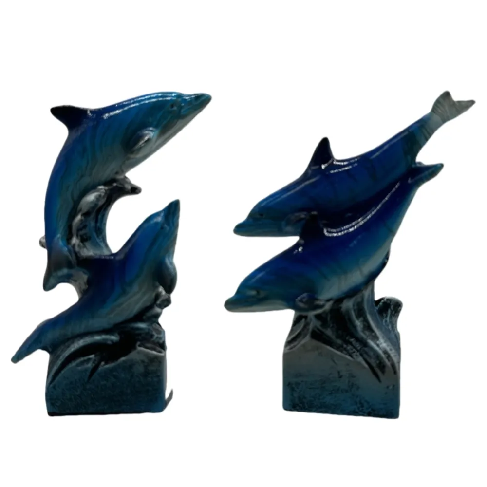 3" DOLPHINS ON WAVE 2-ASST