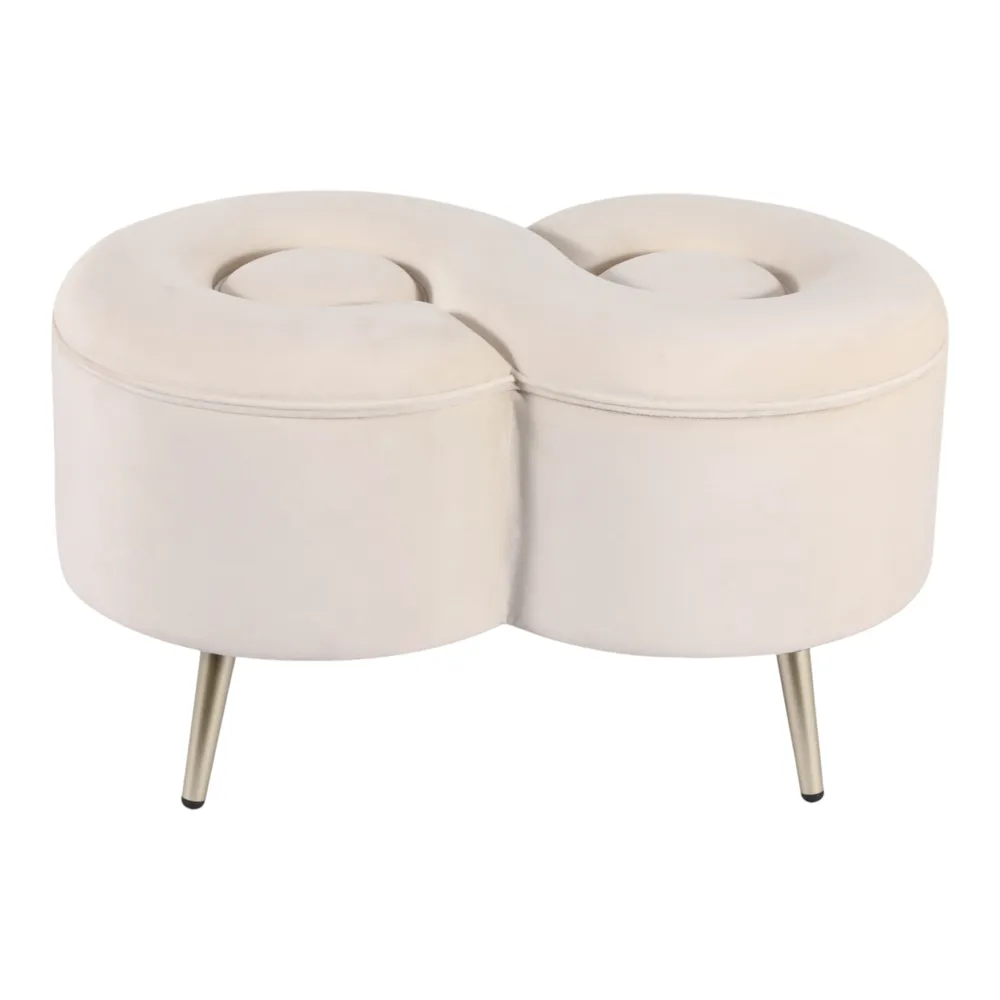 VALLAND WHITE BENCH 16 (IN)