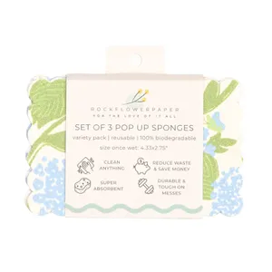 Hydrangea Bloom Pop-Up Sponge Set 3 6
