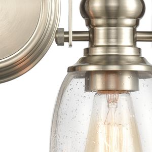 Chadwick 14'' Wide 2-Light Vanity Light - Satin Nickel 4