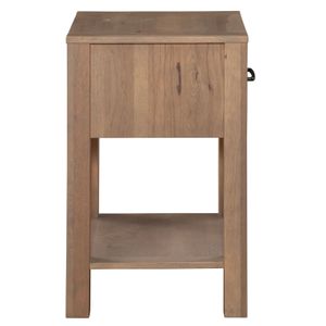 re.curated One Drawer Nightstand with Shelf - 20-inch 5