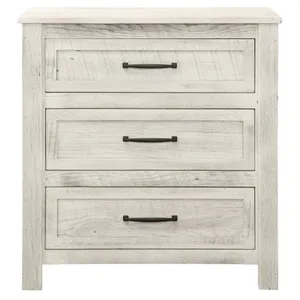 Heritage Oak Three Drawer Chest - Premium 5