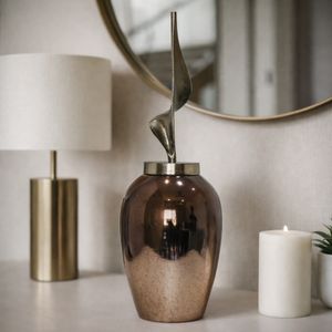 GUNNARGROVE GRAY GLASS VASE 26 (IN) 2
