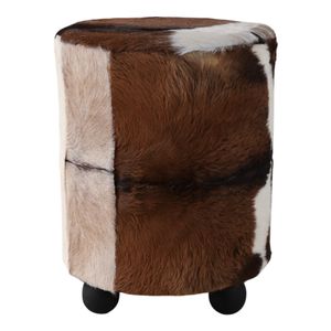 GIBSONPARK BROWN OTTOMAN 20 (IN) 1