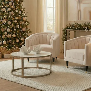NELSONWAY GOLD COFFEE TABLE 20 (IN) 12