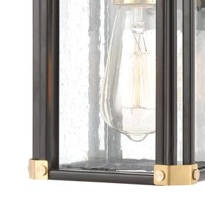 Vincentown 11'' High 1-Light Outdoor Sconce - Matte Black 4