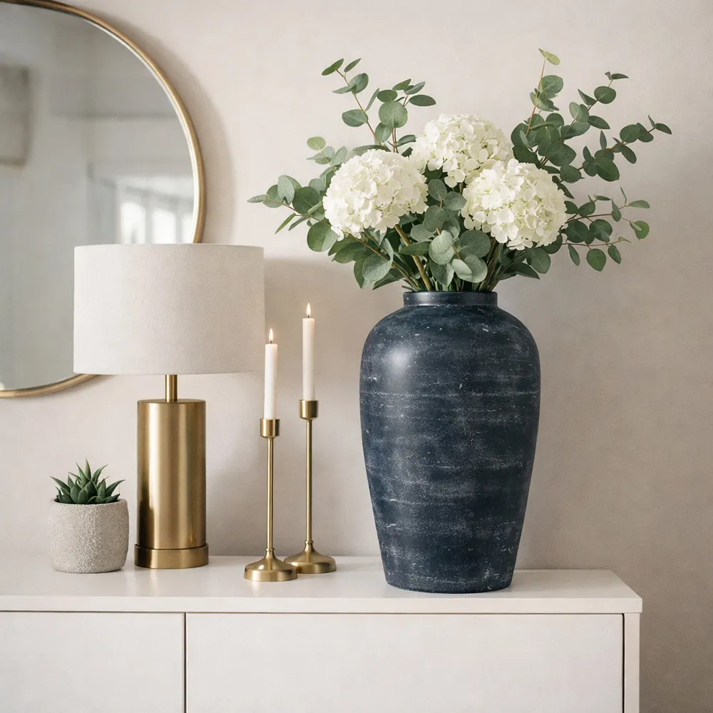 GORDONVALE BLUE VASE 20 (IN)