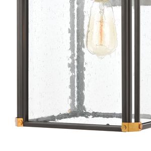 Vincentown 18'' High 1-Light Outdoor Sconce - Matte Black 4