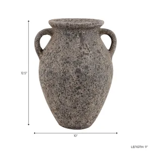 HARTONROSE BLACK VASE 13 (IN) 10