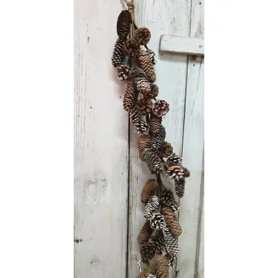 Pinecone Garland 4ft