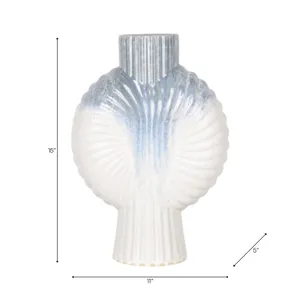 HANSONWORTH BLUE VASE 15 (IN) 8