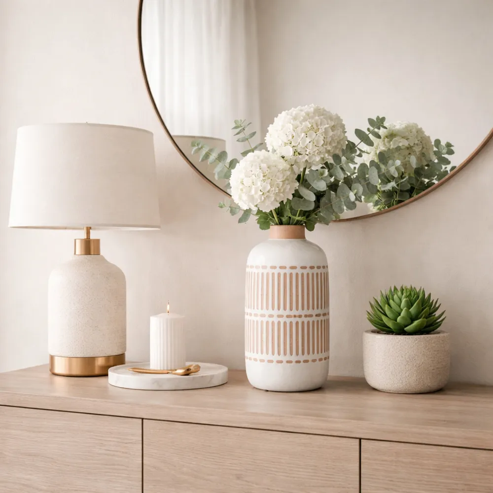 BAYGATE IVORY VASE 12 (IN)