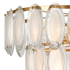 Curiosity 20'' Wide 8-Light Chandelier - Aged Brass 3