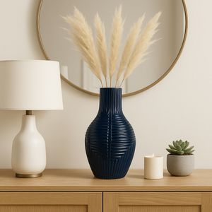 ROBINFIELD BLUE VASE 16 (IN) 11