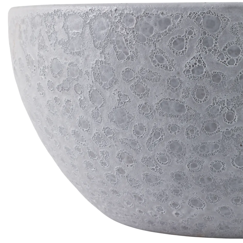 BYRONHAM SET OF 2 WHITE PLANTER 6 (IN)