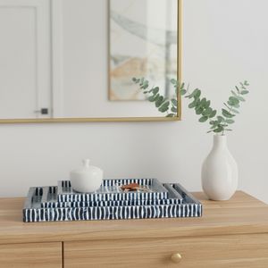 MASONTON SET OF 3 BLUE TRAY 2 (IN) 2