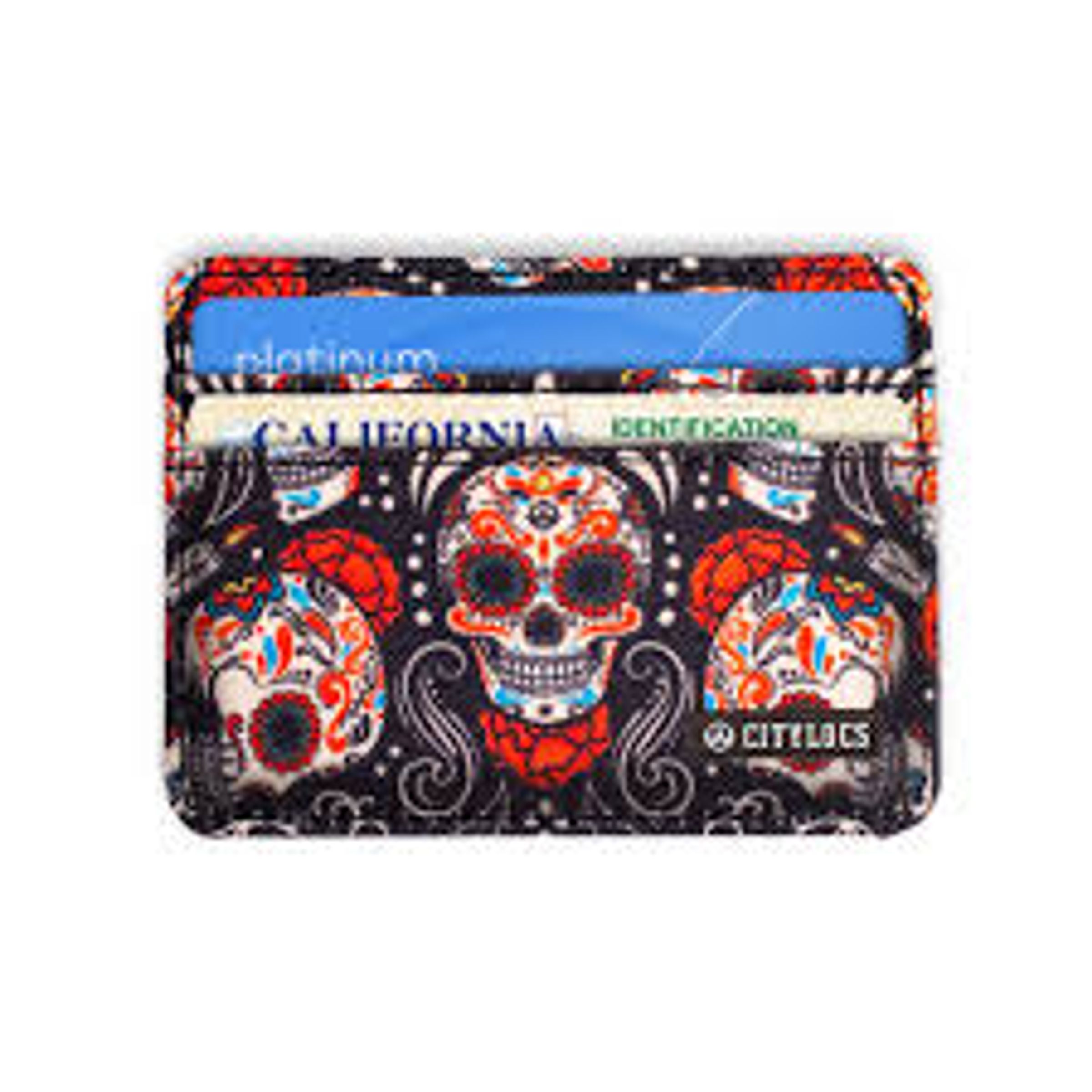 CANVAS WRISTLET - SUGAR SKULL