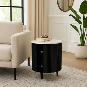 BENNETDALE WHITE TABLE 22 (IN) 13