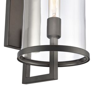 Hopkins 20.25'' High 1-Light Outdoor Sconce - Charcoal Black 6