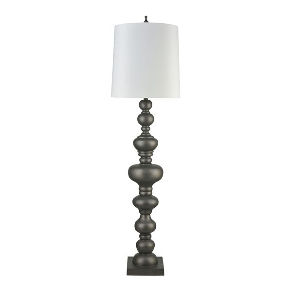 Meymac 74'' High 1-Light Floor Lamp - Pewter