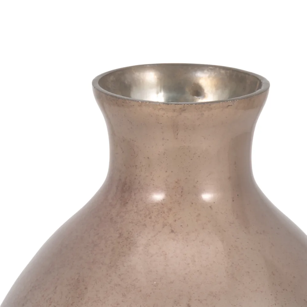 ELMONTDALE GOLD GLASS VASE 15 (IN)