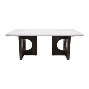 BISHOPWORTH WHITE COFFEE TABLE 19 (IN) 3