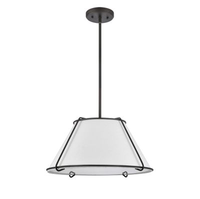 Regalia 18″ Wide 1-Light Pendant - Oil Rubbed Bronze