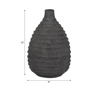 DAXTONCREST BLACK VASE 15 (IN) 8