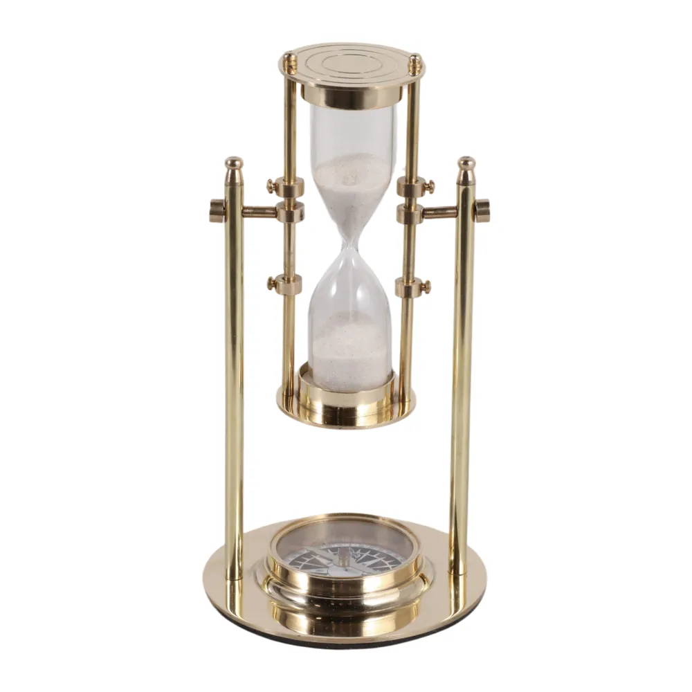 ESSEXHOLM GOLD HOURGLASS 8 (IN)