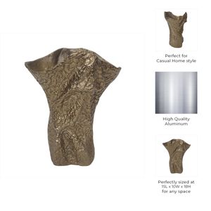 DALTONHAM GOLD VASE 18 (IN) 8