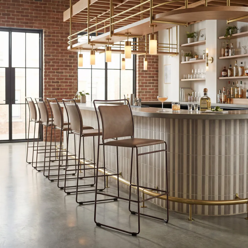 Verbena Barstool Brown